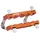 Super B SuperB Schraubstockeinsatz TB-8645, orange, 18810561