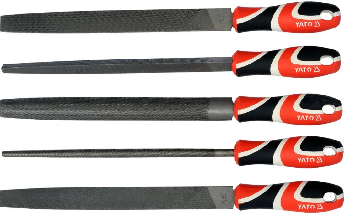 Satz Metallfeilen, 5-teilig, YATO YT-6238, Länge 250 mm