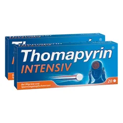 Thomapyrin® INTENSIV – bei Migräne & Spannungskopfschmerzen