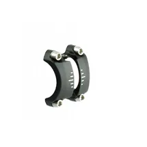 SCHULZ by.schulz SDS Frontkappe 4-Loch Ø31,8 mm - Geschmiedete Aluminium Adapterplatte Schwarz