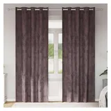 vidaXL Vorhang, Samtvorhänge 140 cm Samt