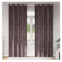 vidaXL Vorhang, Samtvorhänge 140 cm Samt