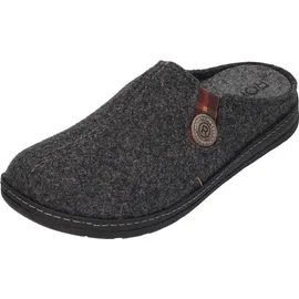 ROHDE Herren Pantoffel Hausschuh Filz Stretcheinsatz Asiago 7142, Größe:42 EU,