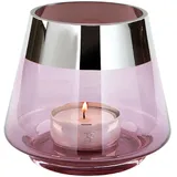 Fink Teelichthalter JONA Glas Rosa