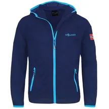 TROLLKIDS Fjell Running Jacke - Navy / Medium Blue - 128 cm