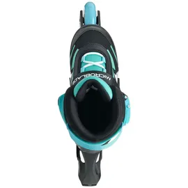 Rollerblade Microblade Schwarz/Light Blue 28