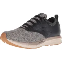 Brooks Men's Glycerin GTS 22 Running Shoes, Schwarz/Grau/Pink, 44 EU - 43 EU