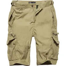 Vintage Industries Gandor Cargo-Shorts Beige M