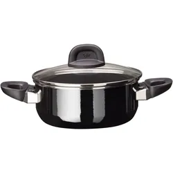 Silit Silargan® Modesto Bratentopf mit Deckel, 20 cm, Black