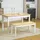 Homcom Sitzbank Holzbank Mehrfarbig 102 x 36 x 45 cm