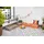 Muddy Buddy Holzsandkasten Flexy Style mit Holzschutz grau/orange
