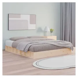 vidaXL Massivholzbett 180 x 200 cm Brown