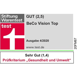 Beco Vision Top, 22 cm, Komfortschaum, orthopädisch, Stiftung Warentest "GUT" 90 x 190 cm 2 (0 kg - 80 kg)