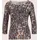 Madeleine Edler Druckpullover mit 3/4-Arm Wollweiß 44