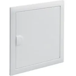 Hager VZ101WN Blendrahmen, Volta, 1reihig, mit Tür, RAL9016