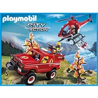 Playmobil City Action 9518 - Feuerwehr-Waldbrandeinsatz (Neu differenzbesteuert)