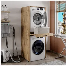 roomart Waschmaschinenumbauschrank 0 x 0 x 0 cm Braun