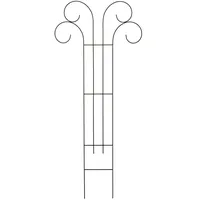 Dehner Rankspalier 100 x 50 cm Schwarz/Metall