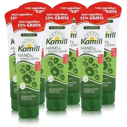 Kamill Hautcreme »Kamill Hand & Nagelcreme Classic 133 ml - mit natürlicher Kamille (7er Pack)«