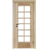 Wolff Finnhaus Einzeltür Nils XL 58 mm Kiefernholz Natur/beige