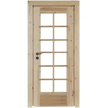 Wolff Finnhaus Einzeltür Nils XL 58 mm Kiefernholz Natur/beige