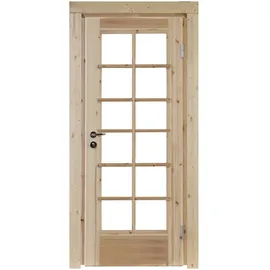 Wolff Finnhaus Einzeltür Nils XL 58 mm Kiefernholz Natur/beige