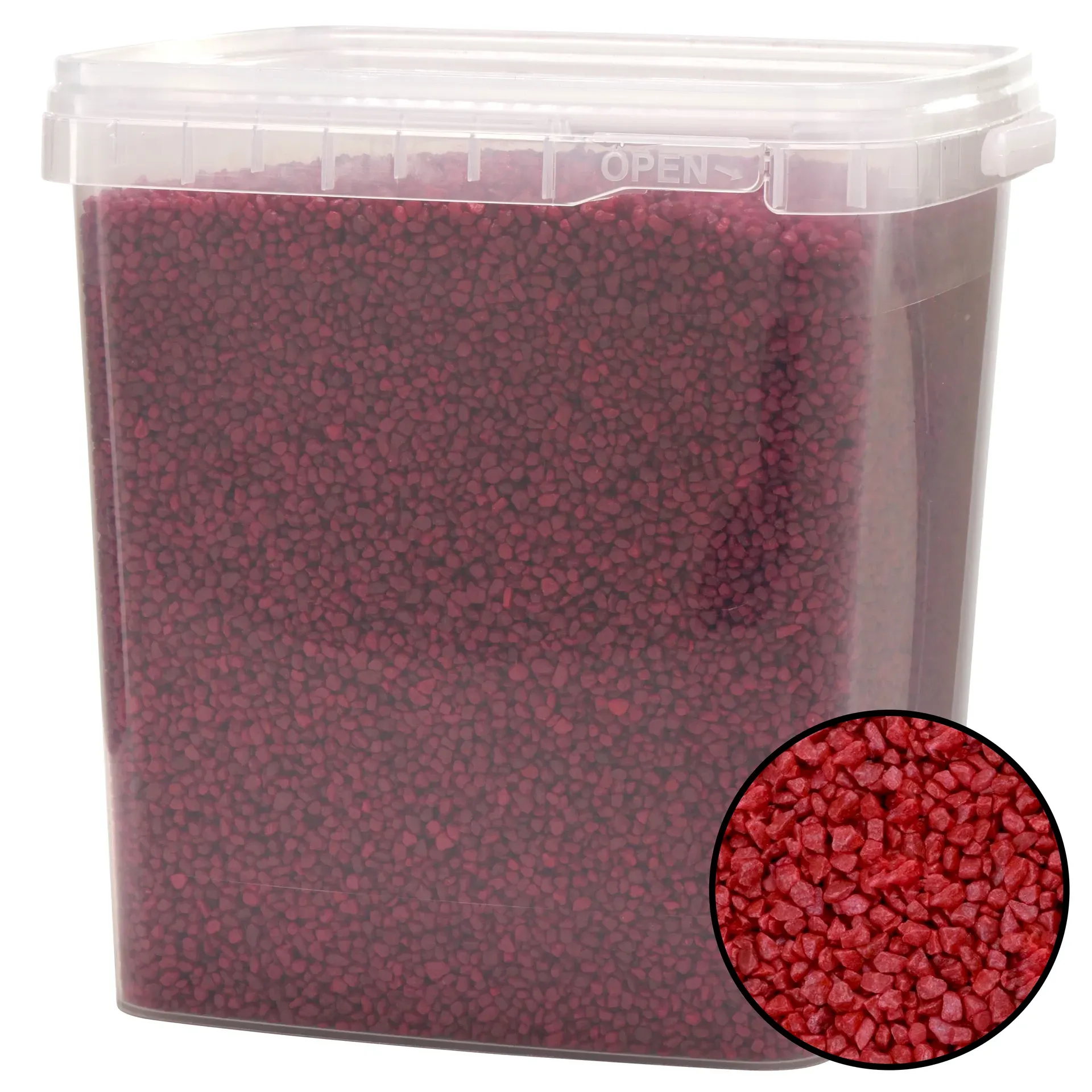 Granulat 2-3mm 5,5L königsrot