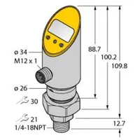Turck Drucksensor PS001V5032UPN8XH1141
