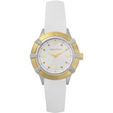 NAUTICA Damen Datum klassisch Quarz Uhr mit Silikon Armband NAPCPR001