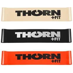Widerstandsband-Set zum Training Resistance Band THORN FIT mango|GELB|SCHWARZ 0