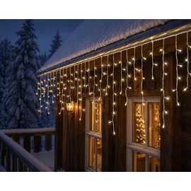 Kaemingk Lichtervorhang LED 7,5 m warm weiß