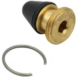 Haas + Sohn HAAS Vorabsperrung 6048 für Grohe Dal Unterputz-Urinalspüler, Messing