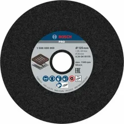 Bosch Schleifscheibe für Geradschleifer 125 mm 20 mm 24