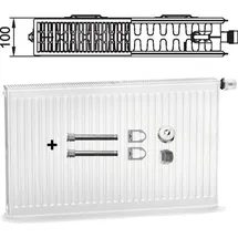 Kermi Ventilheizkörper 2000 x 400 mm Typ 22 400 W weiß links