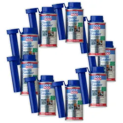 9x 150ml LIQUI MOLY 1014 Additiv Ventil Sauber Zusatz Reiniger Benzin Kraftstoff