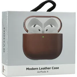 Nomad Modern Leather Case Airpods 4 Brown