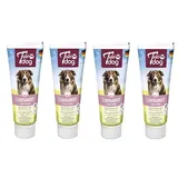 Tubi dog Delikatess Leberwurst aus der Tube für Hunde | 4er Pack | 4 x 75 g | Praktische Soft-Touch-Tube | Zuckerfreie fettreduzierte Snackpaste ohne Konservierungsstoffe