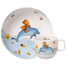 Villeroy & Boch Happy as a Bear Kindergeschirr-Set 2-tlg. bunt