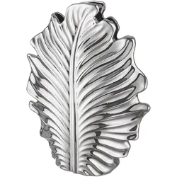 GILDE Vase Blatt Monstera 30cm
