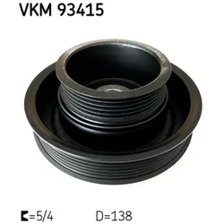 Riemenscheibe Kurbelwelle SKF VKM 93415 für Ford Focus I Turnier Fusion