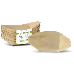 greenbox - Holzschiffchen 17 cm, 100 St.