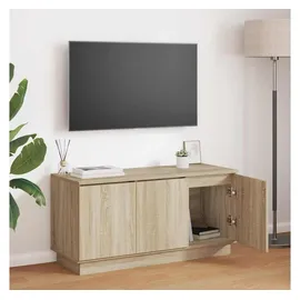 vidaXL TV-Schränk Sonoma-Eiche 100 x 38 x 49 cm Holzwerkstoff