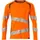 Mascot Accelerate Safe 19081 Langarm-polo / hi-vis Orange / Dark Navy - M