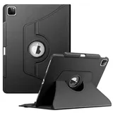 Fintie Hülle für iPad Pro 12.9 Zoll 6. Generation 2022/ iPad Pro 12.9 2021/2020/2018 Schwarz
