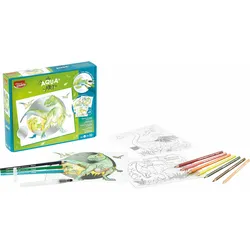 Maped Aqua Art, 3 Seiten, Junge/Mädchen, Bleistifte enthalten, Bilder-Set zum Au