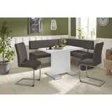 Home Affaire Eckbank HOME AFFAIRE "Charissa", braun (dunkelbraun (capulet 4007)), B:170cm H:90cm T:140cm, Holzwerkstoff, Massivholz, Sitzbänke, Eckbank, in 3 Größen, verschiedene Qualitäten