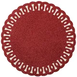Douceur d'intérieur Douceur d’Intérieur Tischset, rot | Gr.: onesize