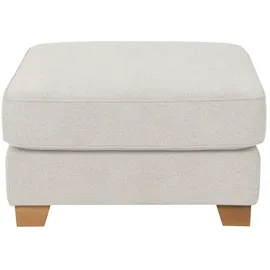 Soho Hocker Franka 75 x 42 x 62 cm Weiß