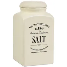 BUTLERS MRS. WINTERBOTTOM'S Salzdose beige 11 x 21 x 11 cm 1,3 l