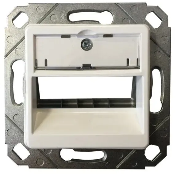 EKU e-stone UP-Modulaufnahme 3fach reinweiss